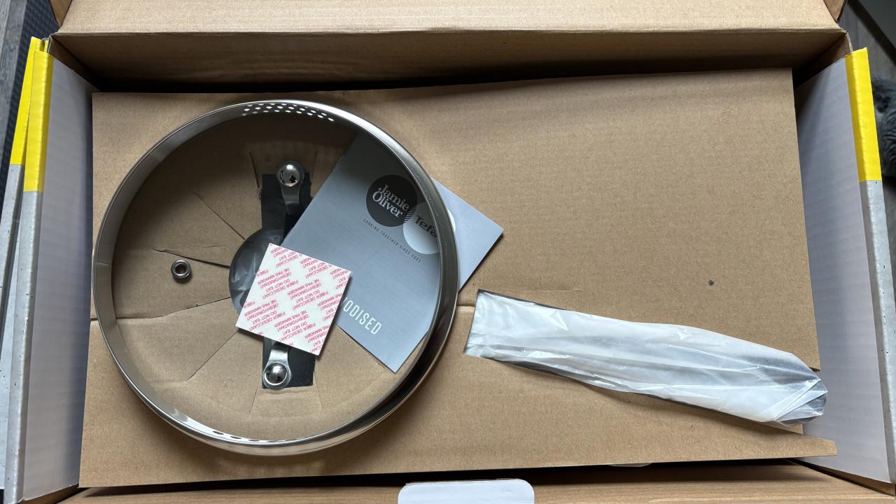 Set nieuwe Jamie Oliver Tefal pannen