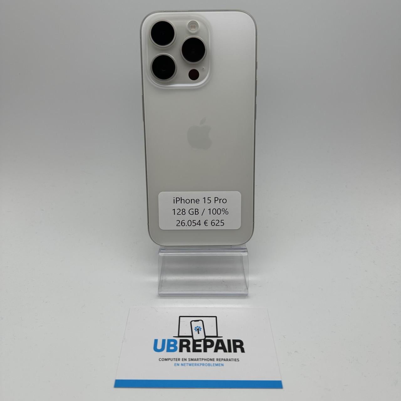 Apple iPhone 15 pro 128 GB wit