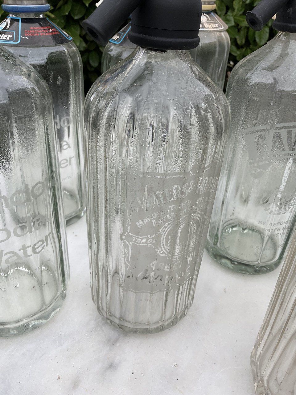 Vintage siphonflessen