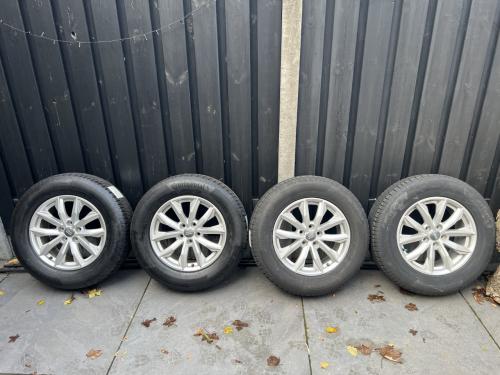 Audi Q5 velgenset zonder schade op nieuwe winterband
