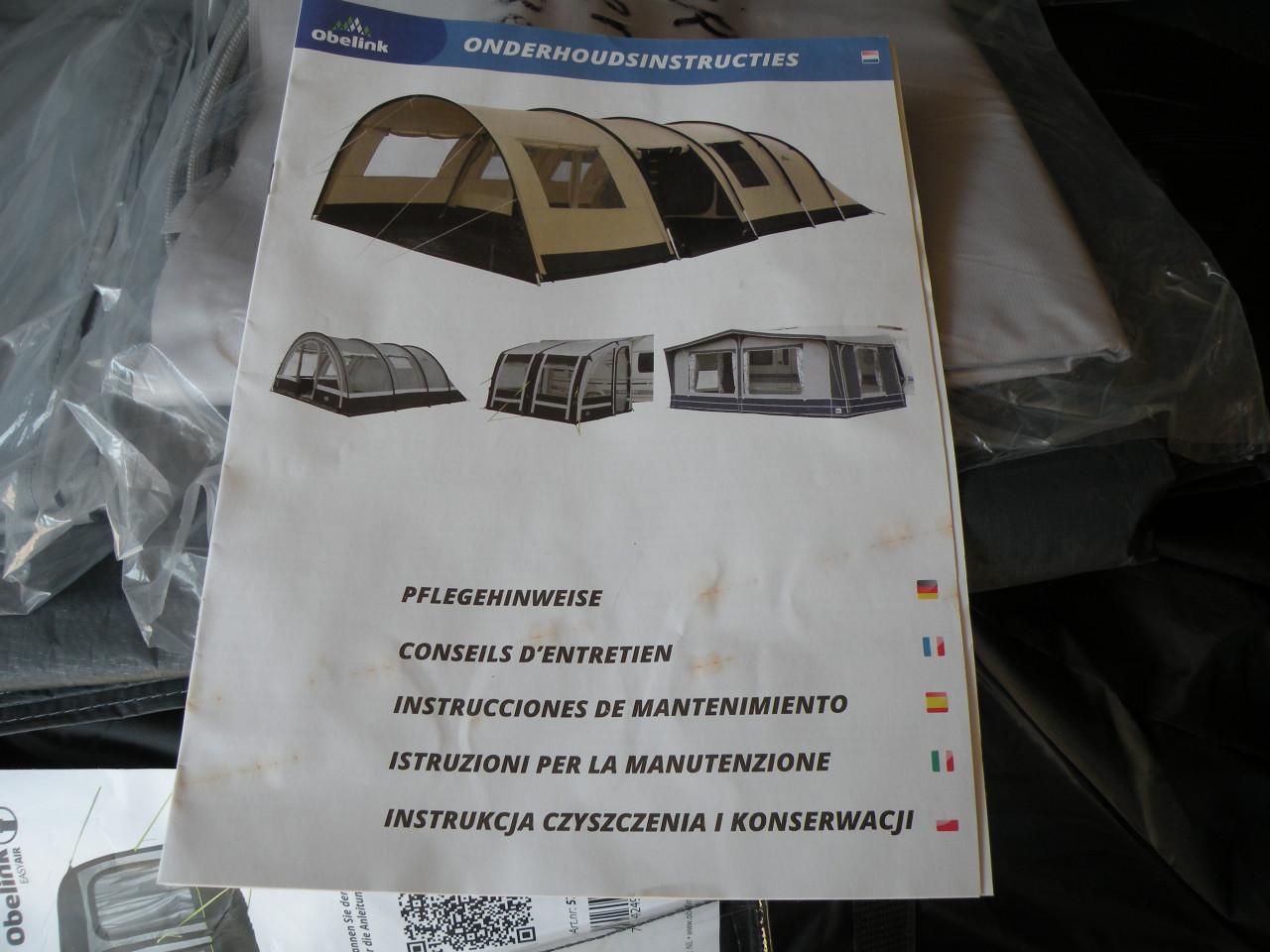 Opblaasbare voortent