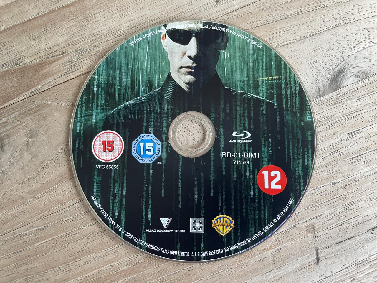 Te Koop: The Complete Matrix Trilogy (Blu-ray).