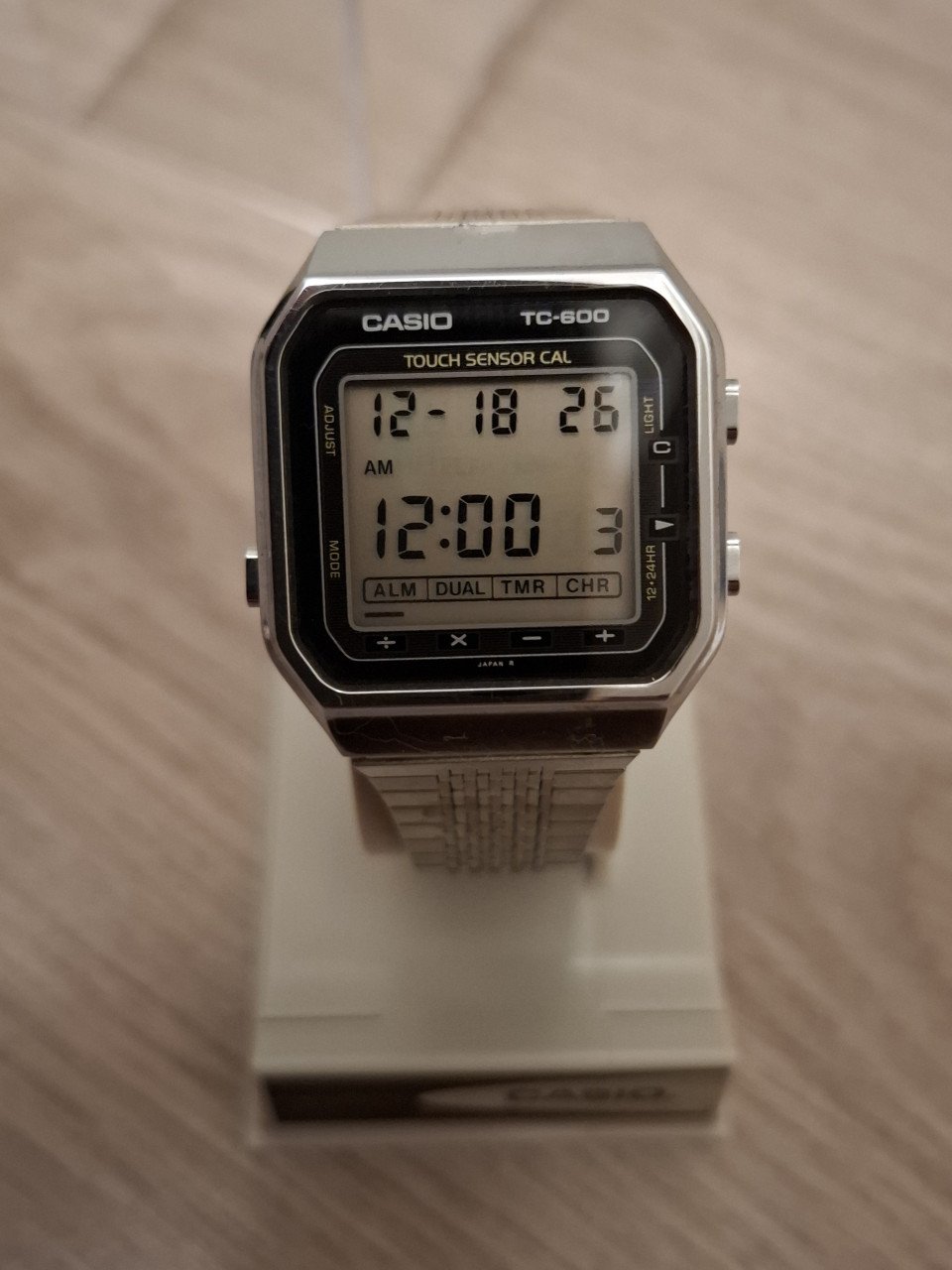 Casio TC-600 vintage horloge