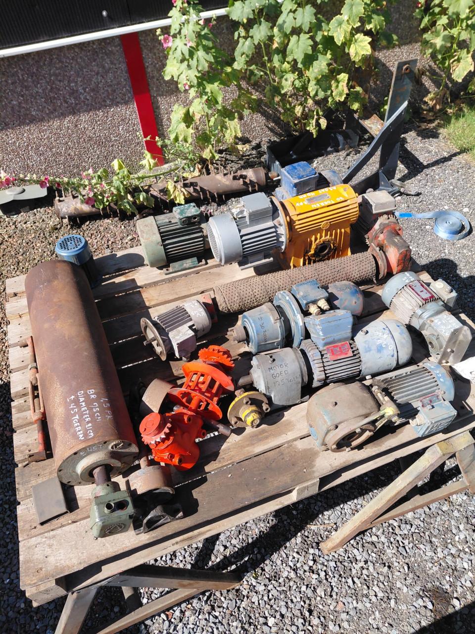 Elektromotoren 9 stuks