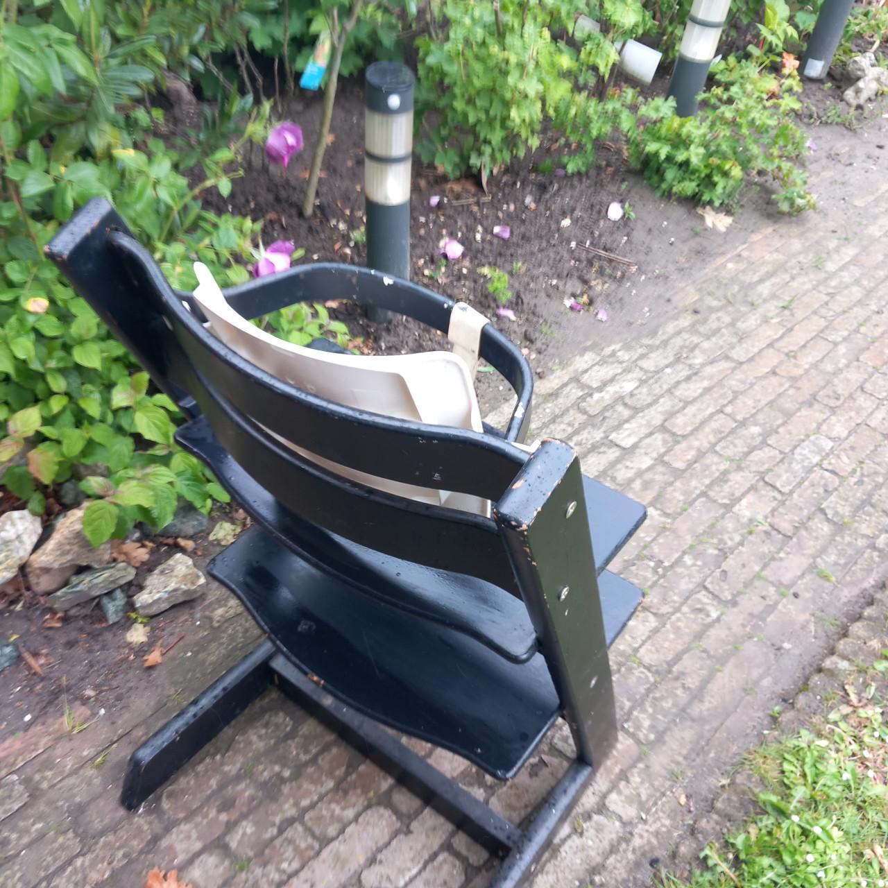 Trip trap stoel zwart