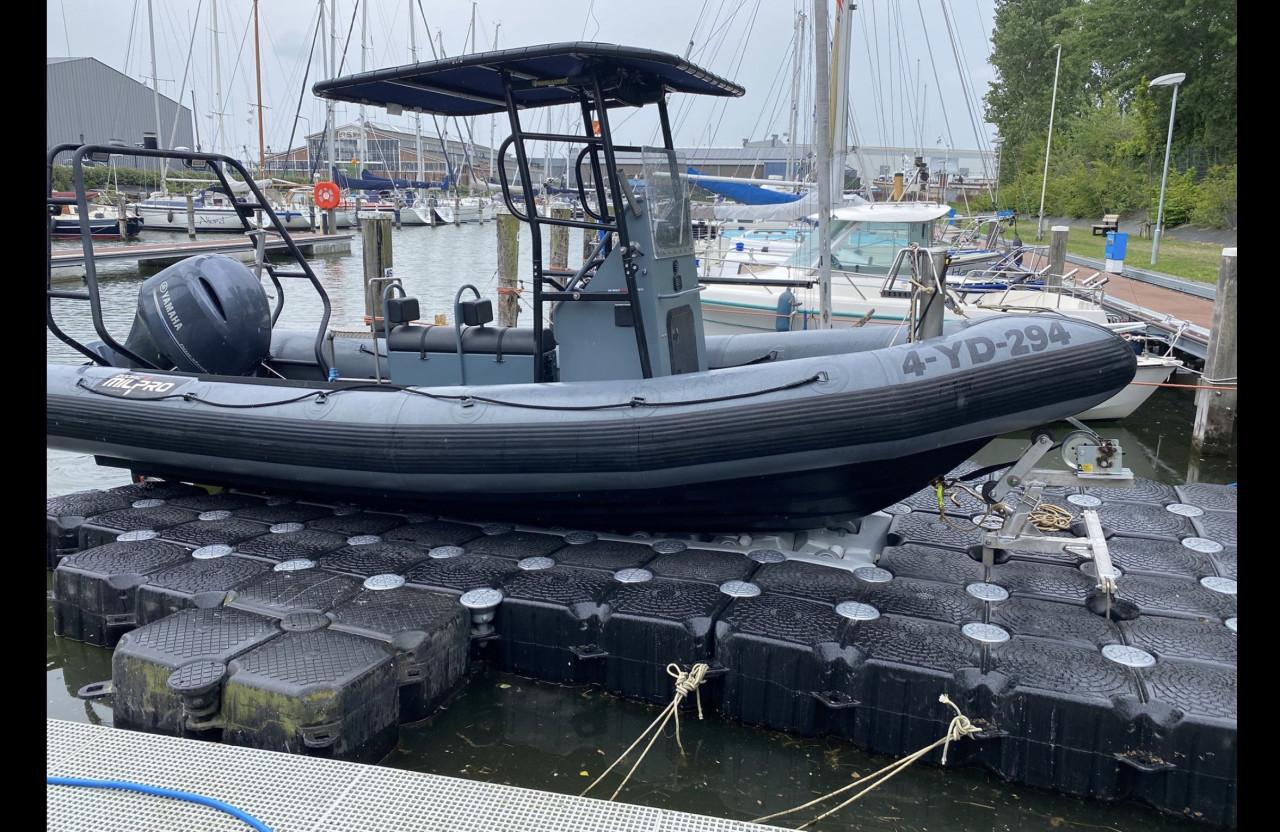 Avon searider rib 6.30  met trailer