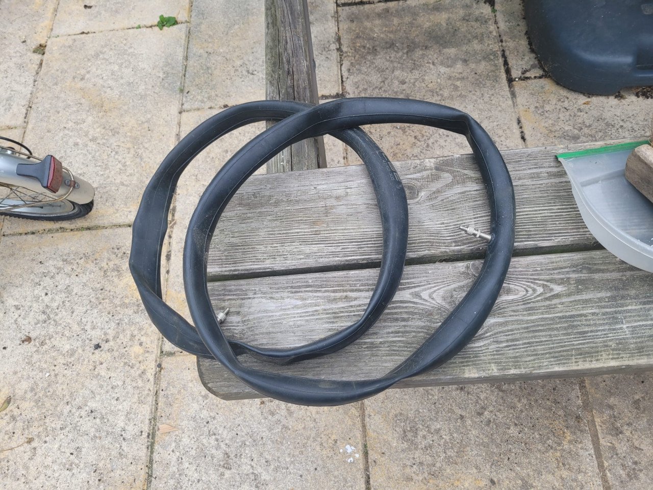 B2R Scamper vouwfiets grijs – 6 versnellingen + 2 reserve binnenbanden