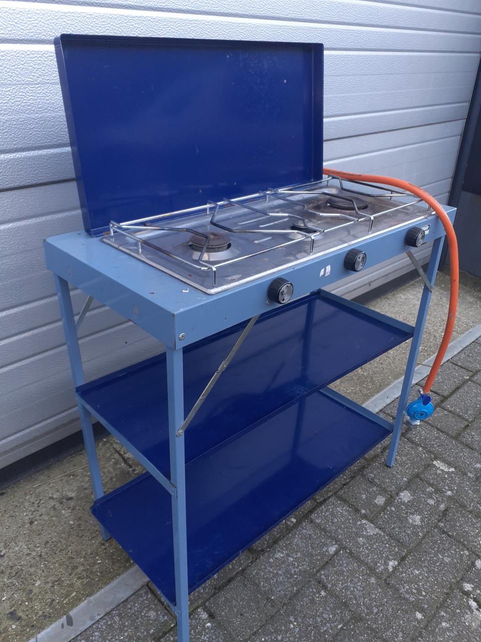 Gas Kookplaat met 4- pitten vrij staand geen inbouw