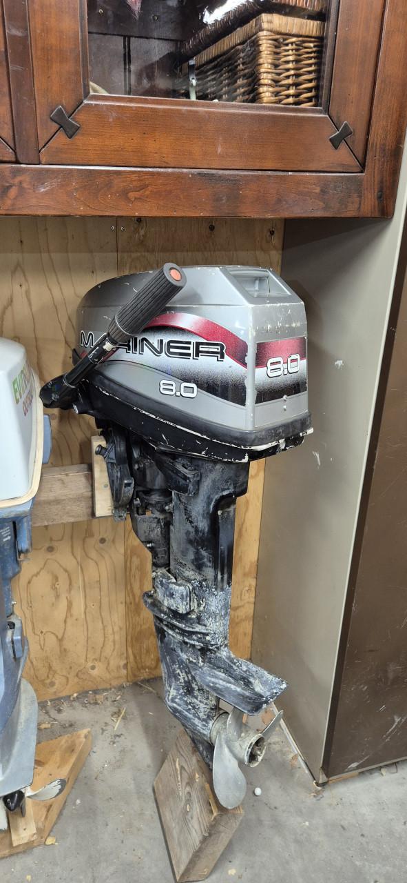 Aluminium boot met trailer en buitenboordmotor