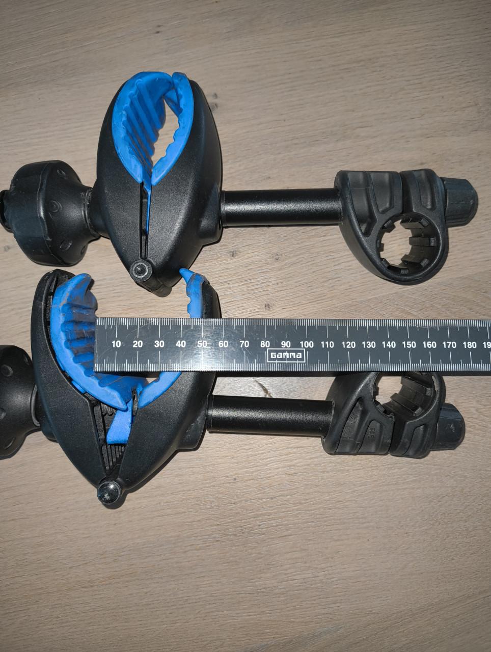 Klemmen fietsendrager