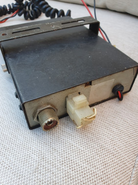 Leuk werkend vintage Stabo SM 1100 NL Mobilofoon met microfoon..