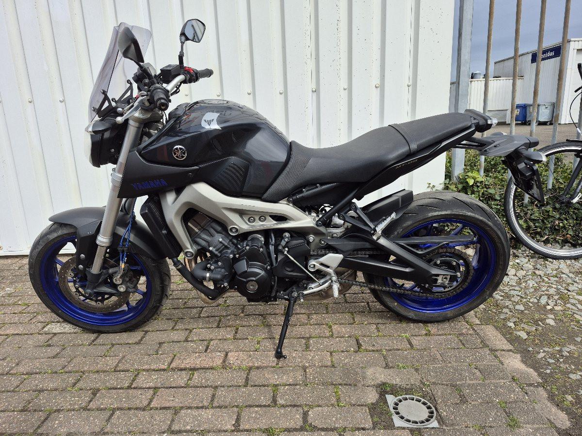 Yamaha MT-09 uit 2014, stoere naked bike