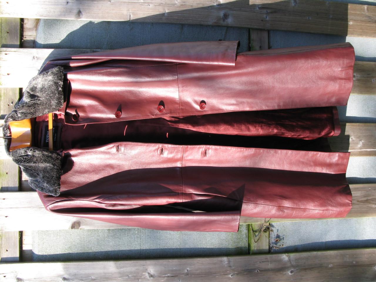 Lederen Jas 40/42