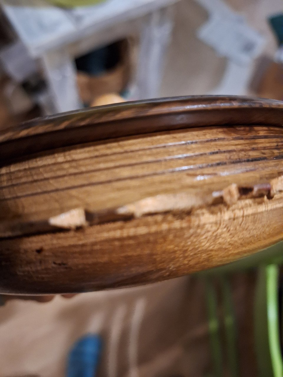 Mooie houten decoratie