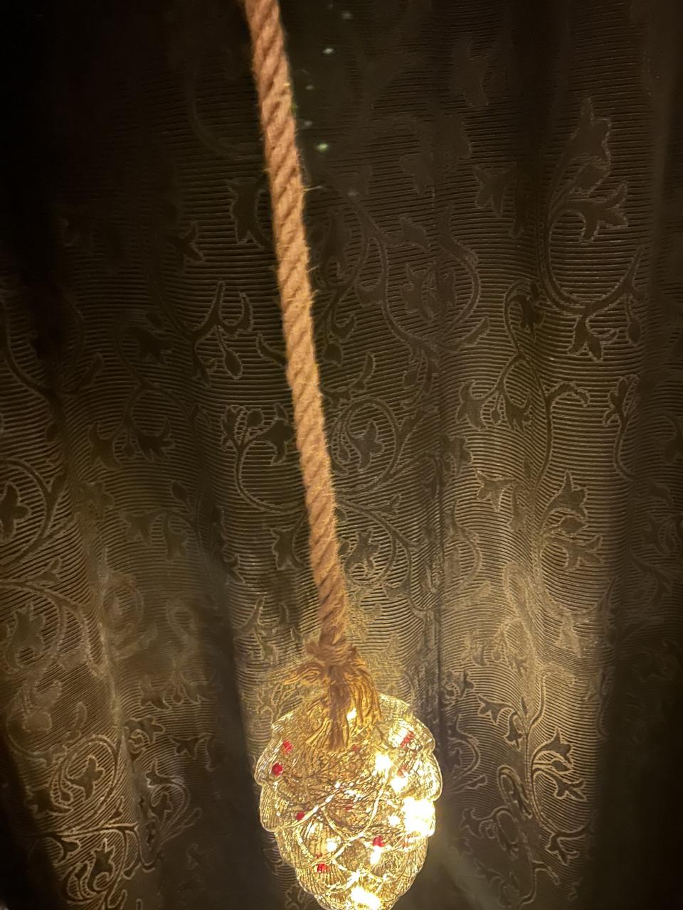 Kerstbomen dennenappel hert kerst