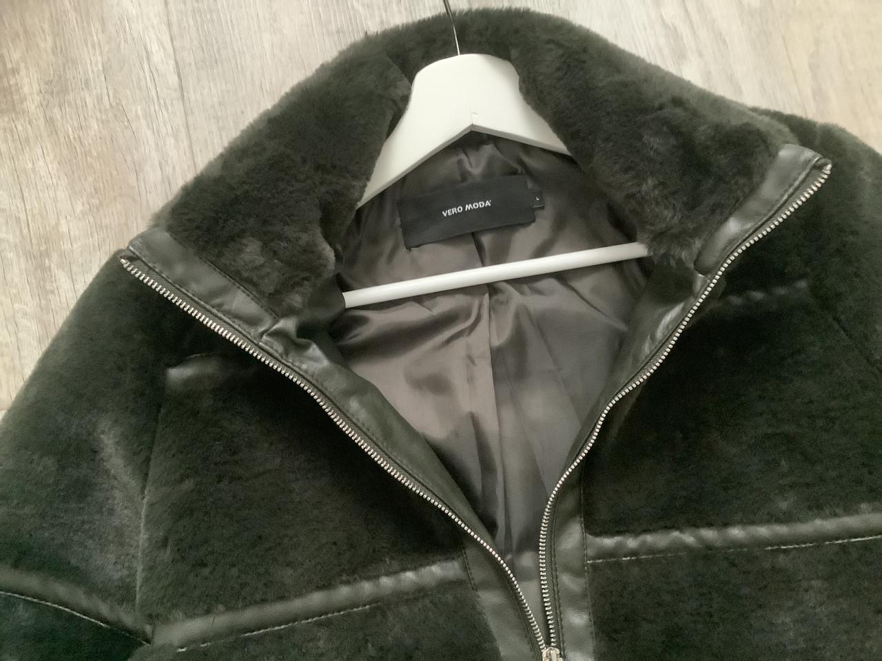 Vero Moda Faux Fur warme Winterjas - slechts paar x gedragen