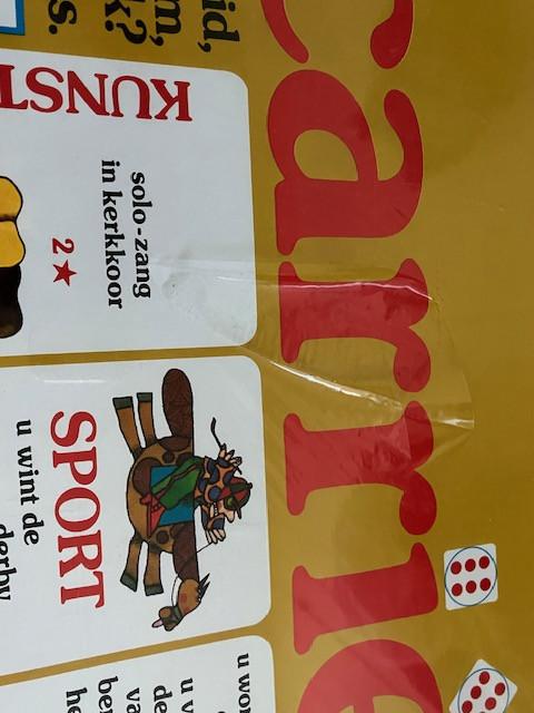 Vintage bordspel Carriere jaren zeventig NIEUW in plastic