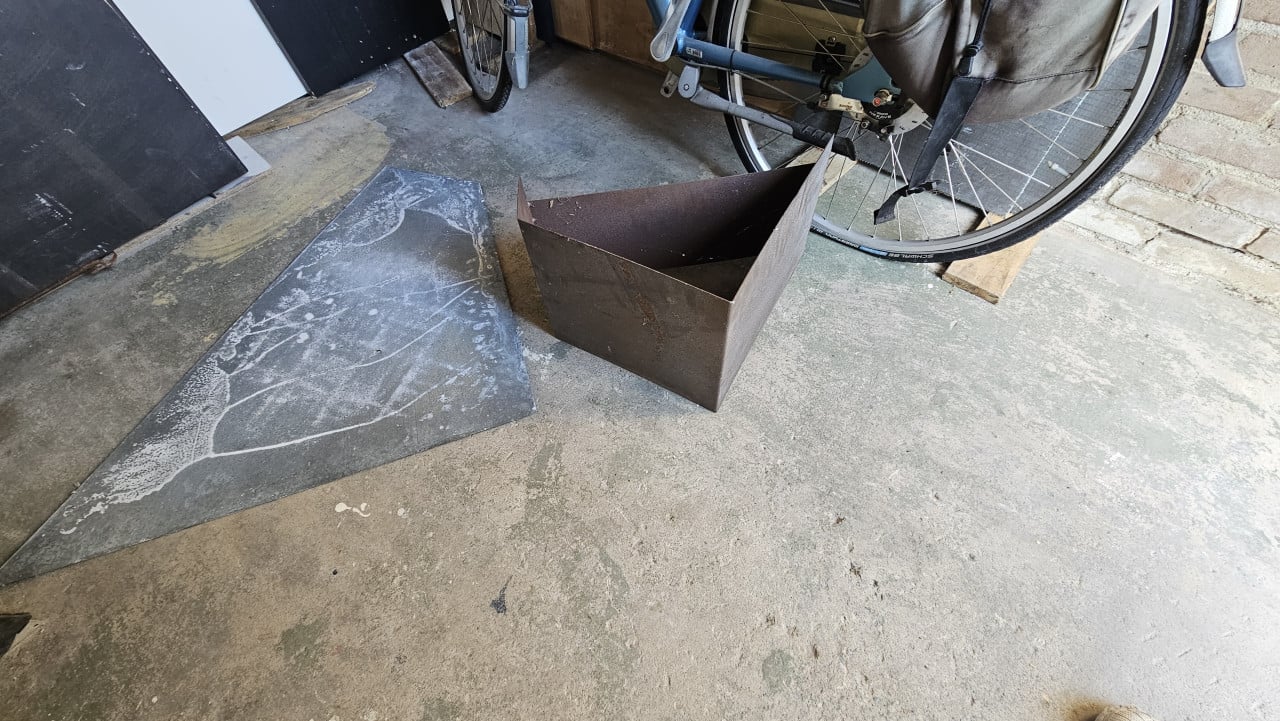 Hout kachel