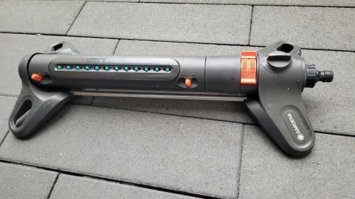 Gardena sproeier, zwenk.