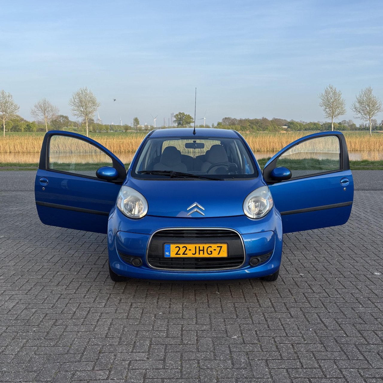 Citroën C1 - metallic blauw - bj 2009