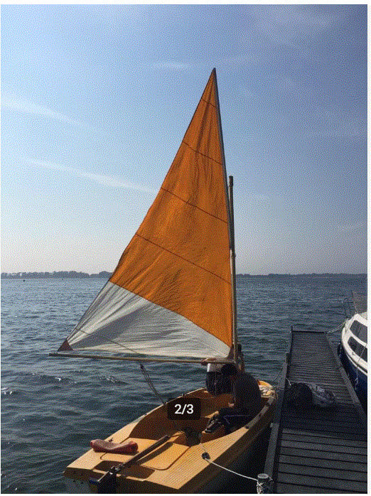 Zeilboot met trailer (ruilen voor 2 SUP boards?)