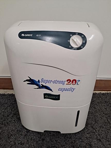 Gree luchtontvochtiger 20 liter/dag voor reparatie/onderdelen