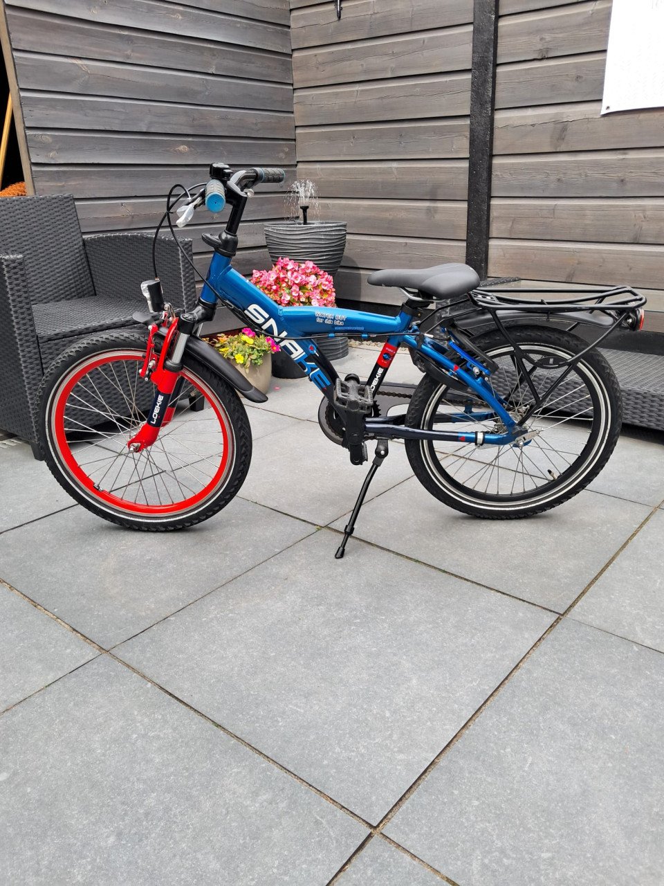 Leuke 20 inch Loekie Snake Jongensfiets