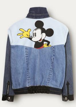 Desiqual Mickey Mouse spijkerjas