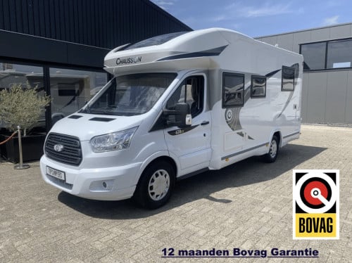 Chausson 628EB Special Edition (25000km, Queensbed +hefbed, nieuwstaat!!)