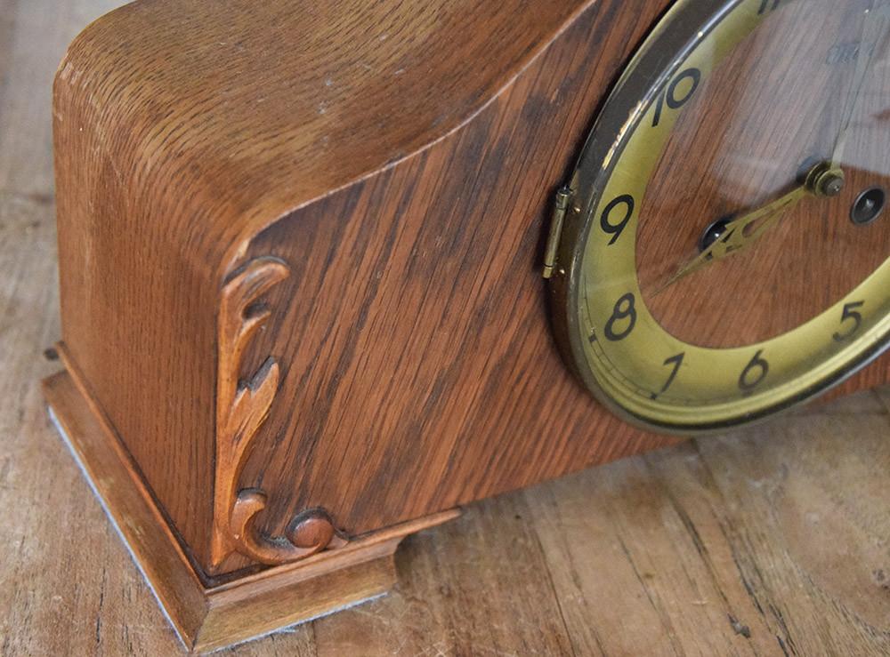 Klok Pendule Junghans Art Deco