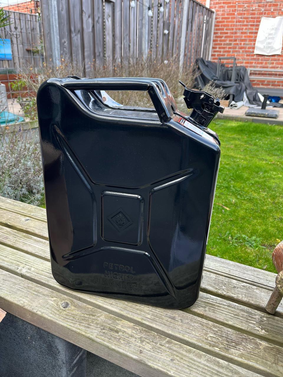 Jerrycan 20 liter staal