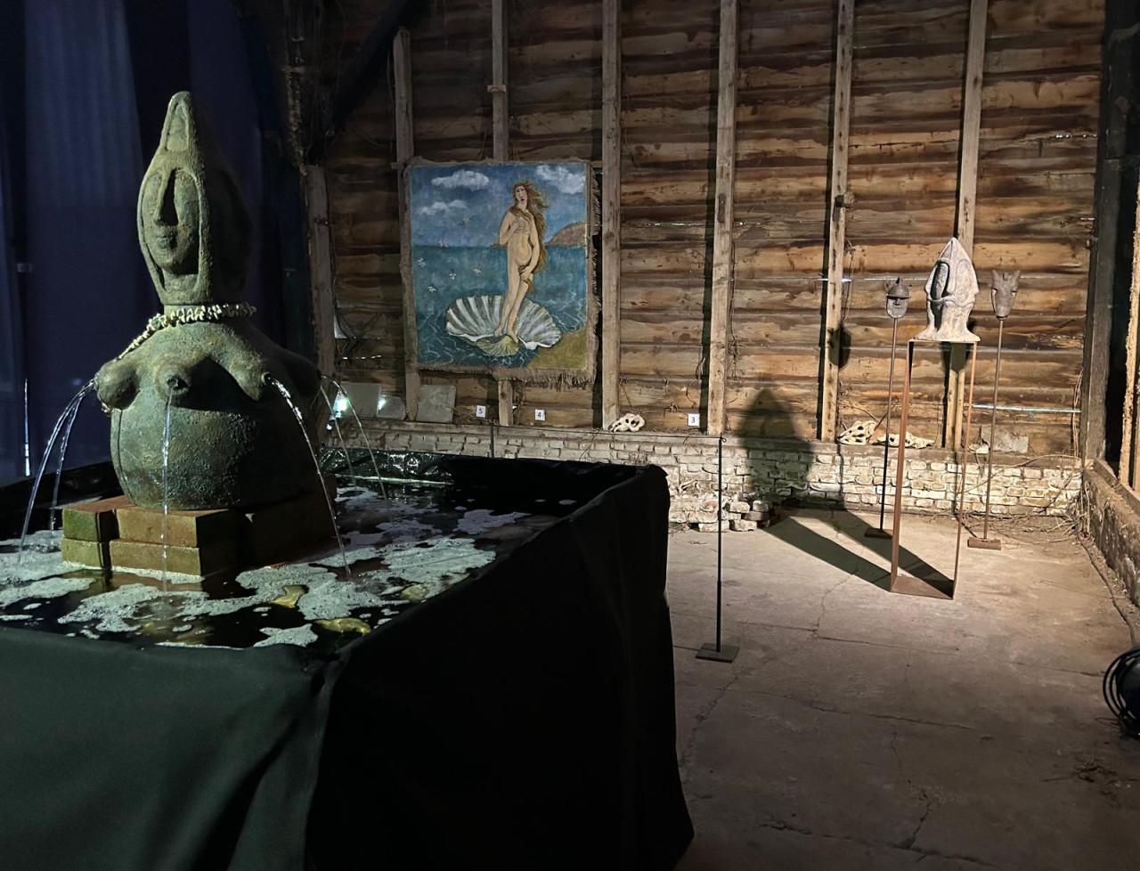 Schilderij Venus 1,5x1,5 m