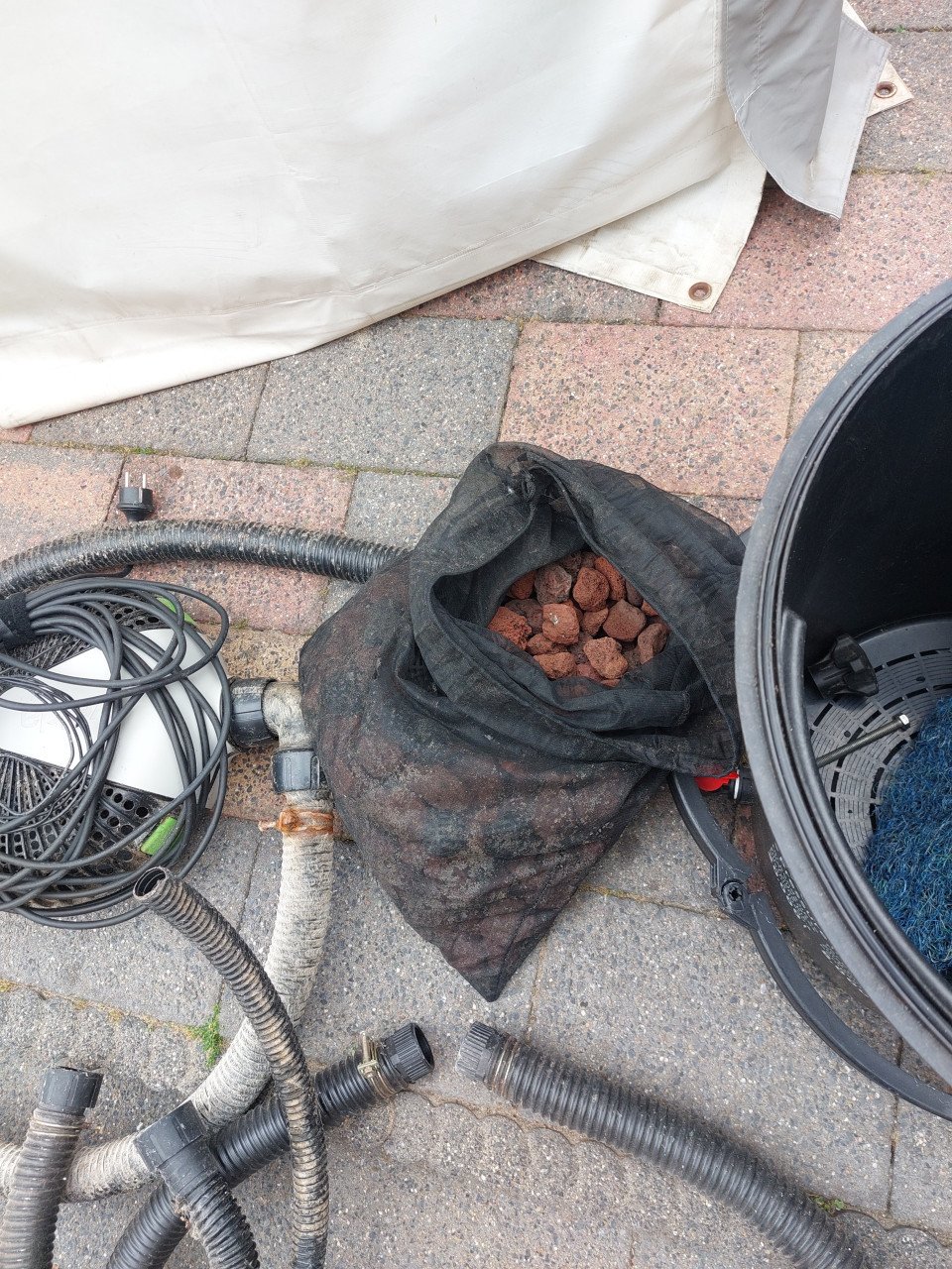 Vijverfilter+ drukpomp