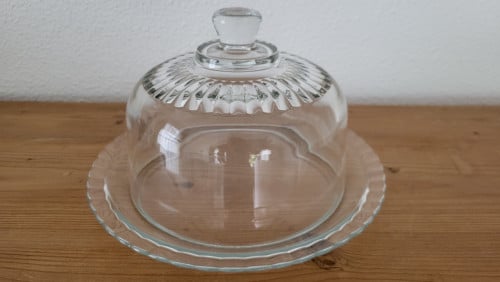 Vintage Arcoroc France stolp met onderbord