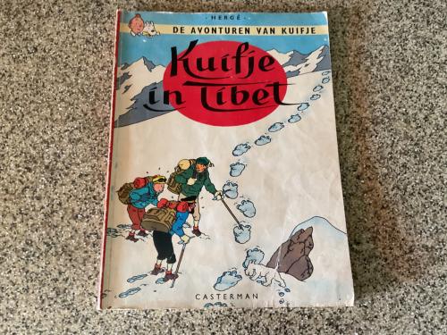 De avonturen van Kuifje,      Kuifje in Tibet.       1966.