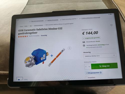 Gok Caramatic Sife drive 30mbar g12