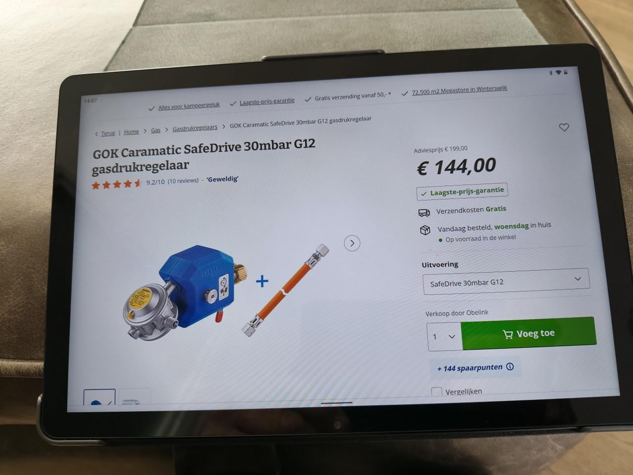 Gok Caramatic Sife drive 30mbar g12