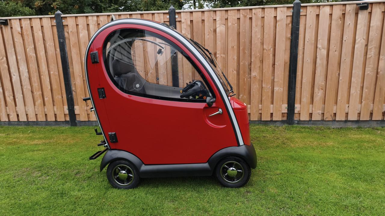 Scootmobiel Napoleon en rollator