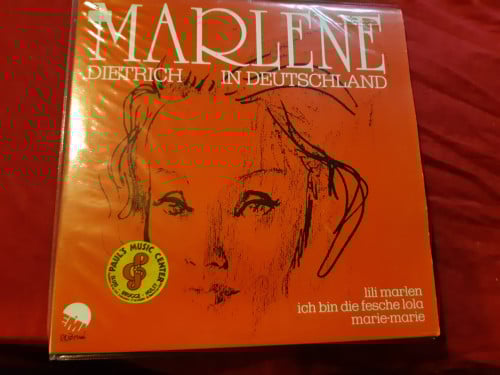 Dubbel lp Marlene Dietrich in Deutschland
