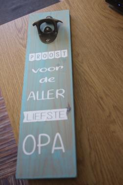 Flesopener voor de liefste opa