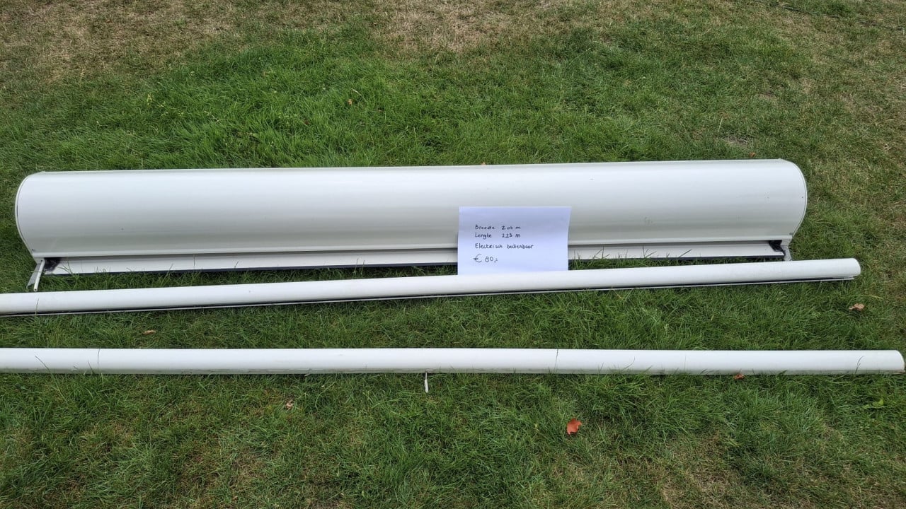Rolluik electrisch bedienbaar