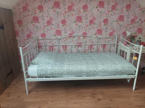 Leuk metalen bed