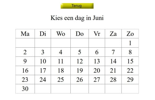 Afspraken Kalender
