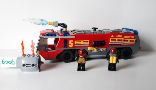 LEGO City 60061: Luchthaven Brandweerwagen