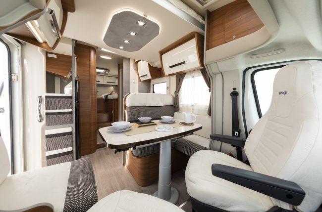 Elnagh Baron 573  - Half-integraal camper, 12 maanden garantie!