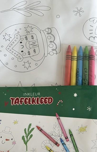 Inkleur Tafelkleed | Kerst | 116 x 180 cm