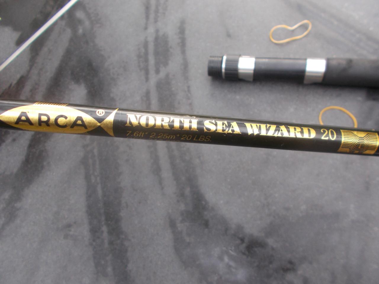 Prachtige boothengel : "ARCA NORTH SEA WIZARD 20"