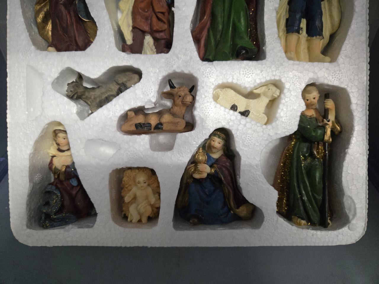 11-delige kerststalfigurenset Nieuw