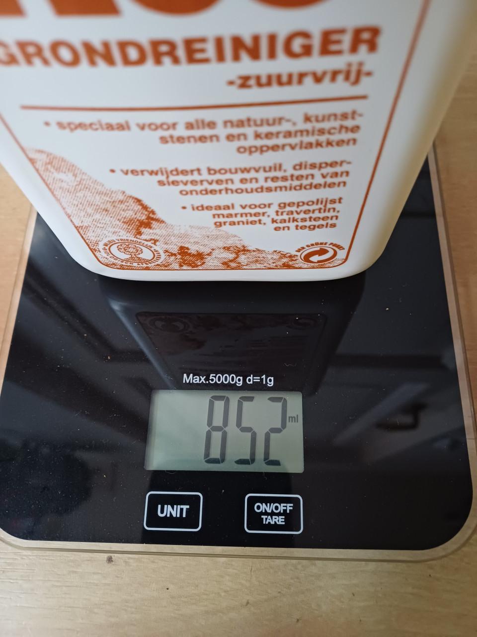 Na de verbouwing: HMK R55 grondreiniger - zuurvrij - 852 ml