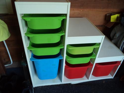 GERESERVEERD Ikea opbergkast met laden